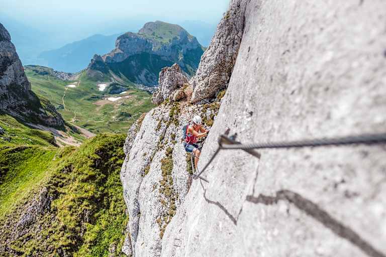 Nichts für schwache Nerven: Der 5-Gipfel-Klettersteig im Rofan
